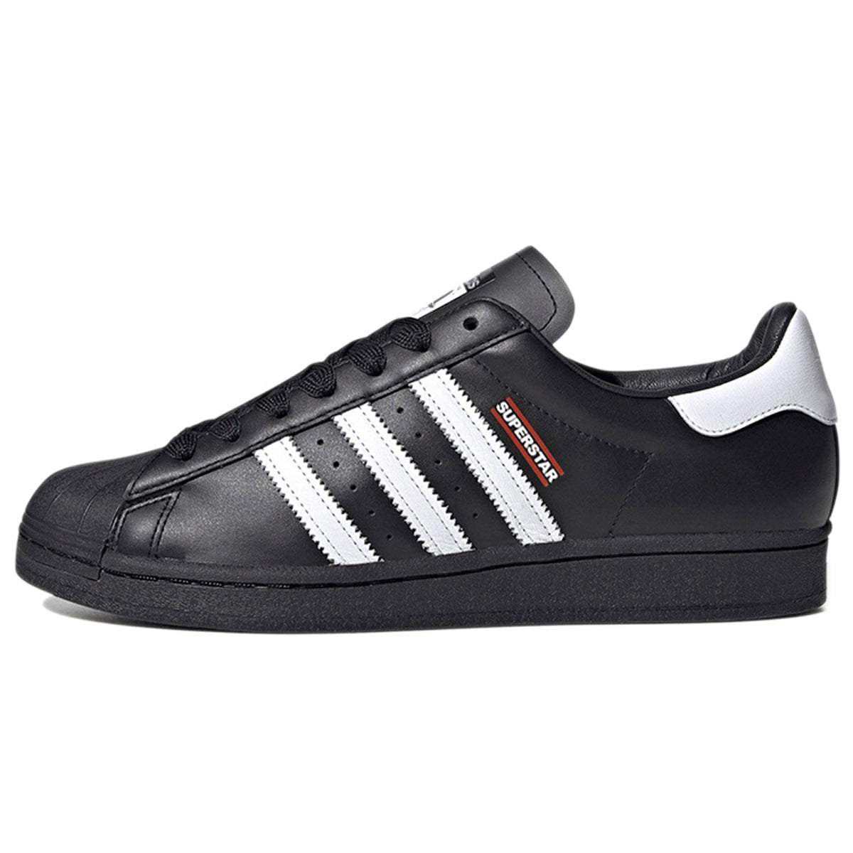 adidas Originals Superstar Unisex Black Lightweight Durable Sneakers