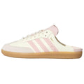 adidas Originals Samba Mule Unisex Closed-Toe Mules - Beige/Pink