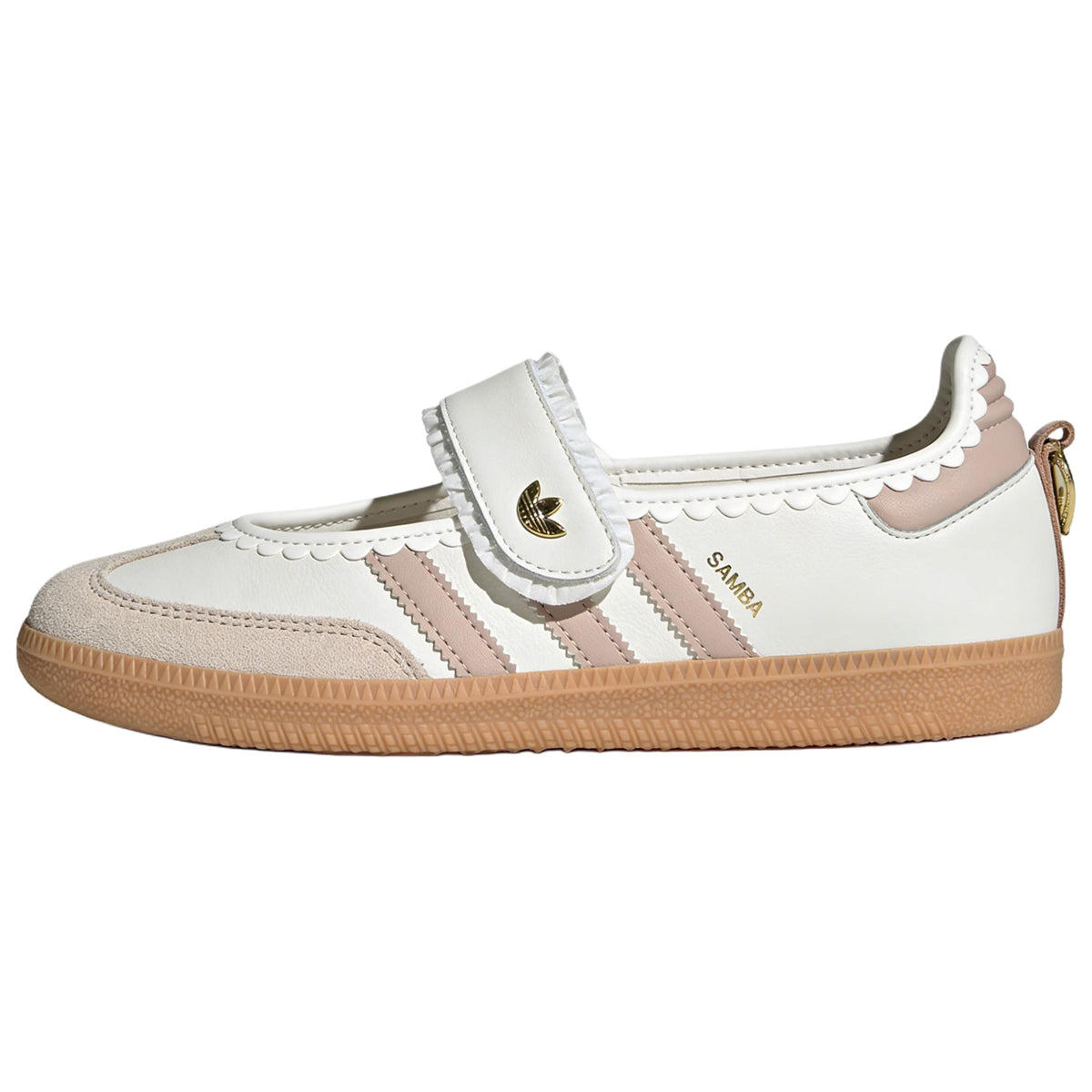 adidas Originals Samba Jane Women's Mary Jane Shoes - White/Dusty Pink