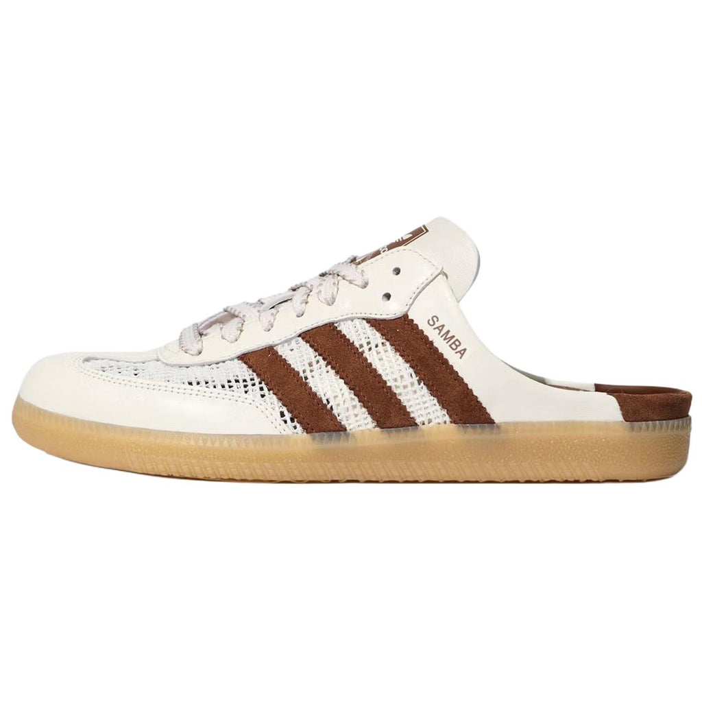 adidas Originals Samba OG MULE Unisex Closed-Toe Mules - Beige/Brown