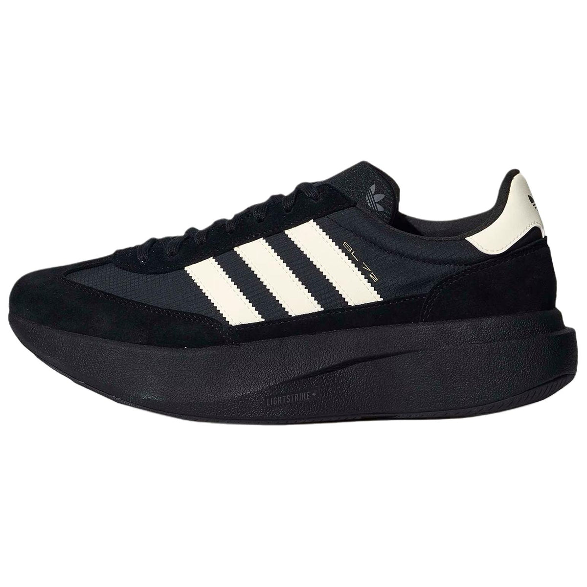 adidas Originals SL 72 PRO Unisex Black Platform Lifestyle Sneakers