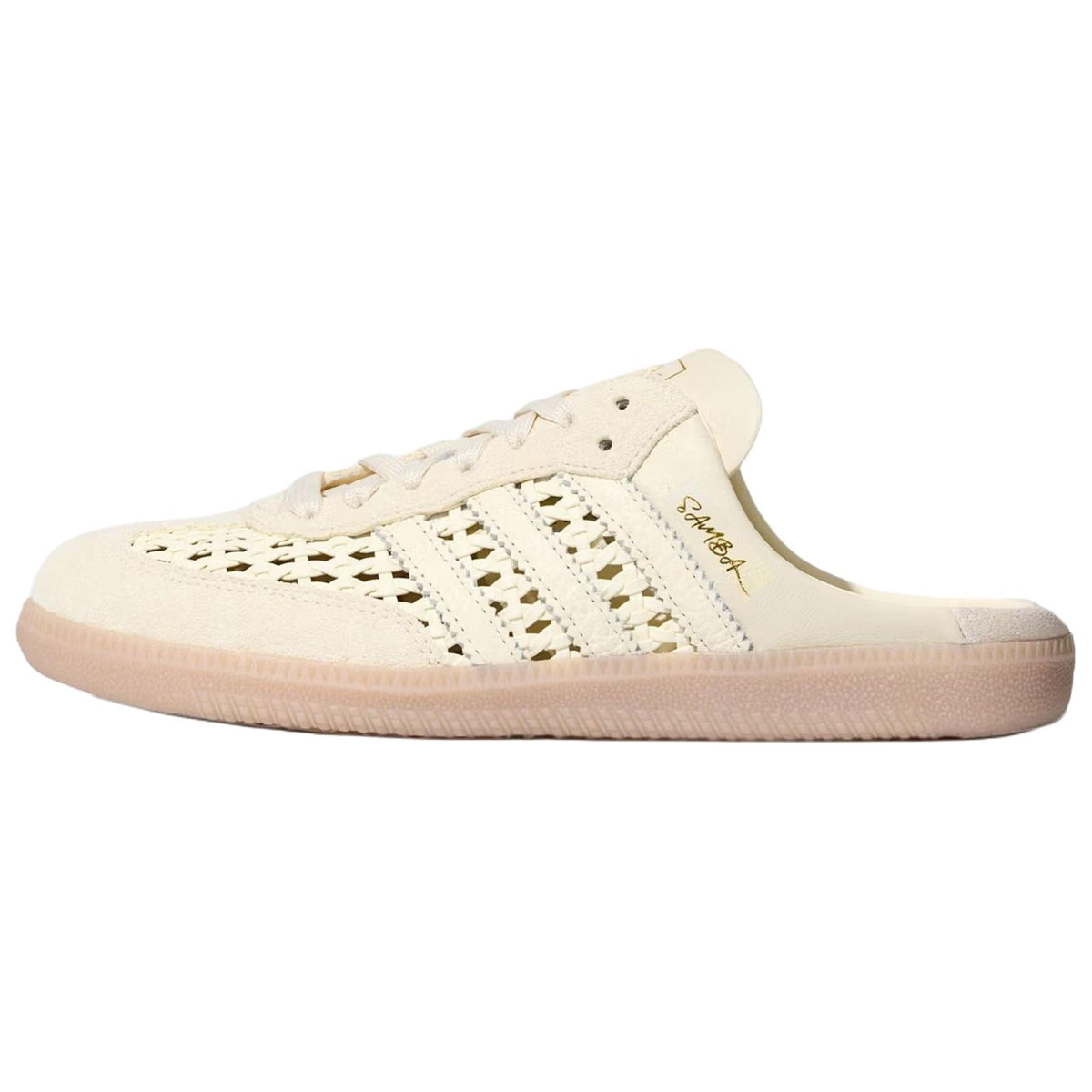 adidas Originals Samba OG MULE Women's Closed-Toe Mules - Light Beige