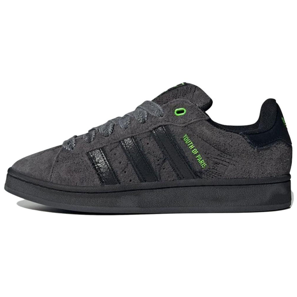 adidas Originals × YOUTH OF PARIS CAMPUS 00s Men's Low-Top Sneakers - Black/Green