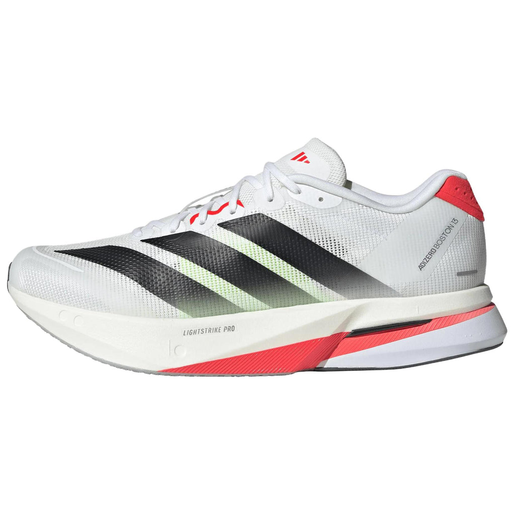 adidas Adizero Boston 13 Men's Urban Commuter Running Shoes - White