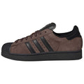 adidas Originals SUPERSTAR Unisex Suede Low-Profile Sneakers - Brown