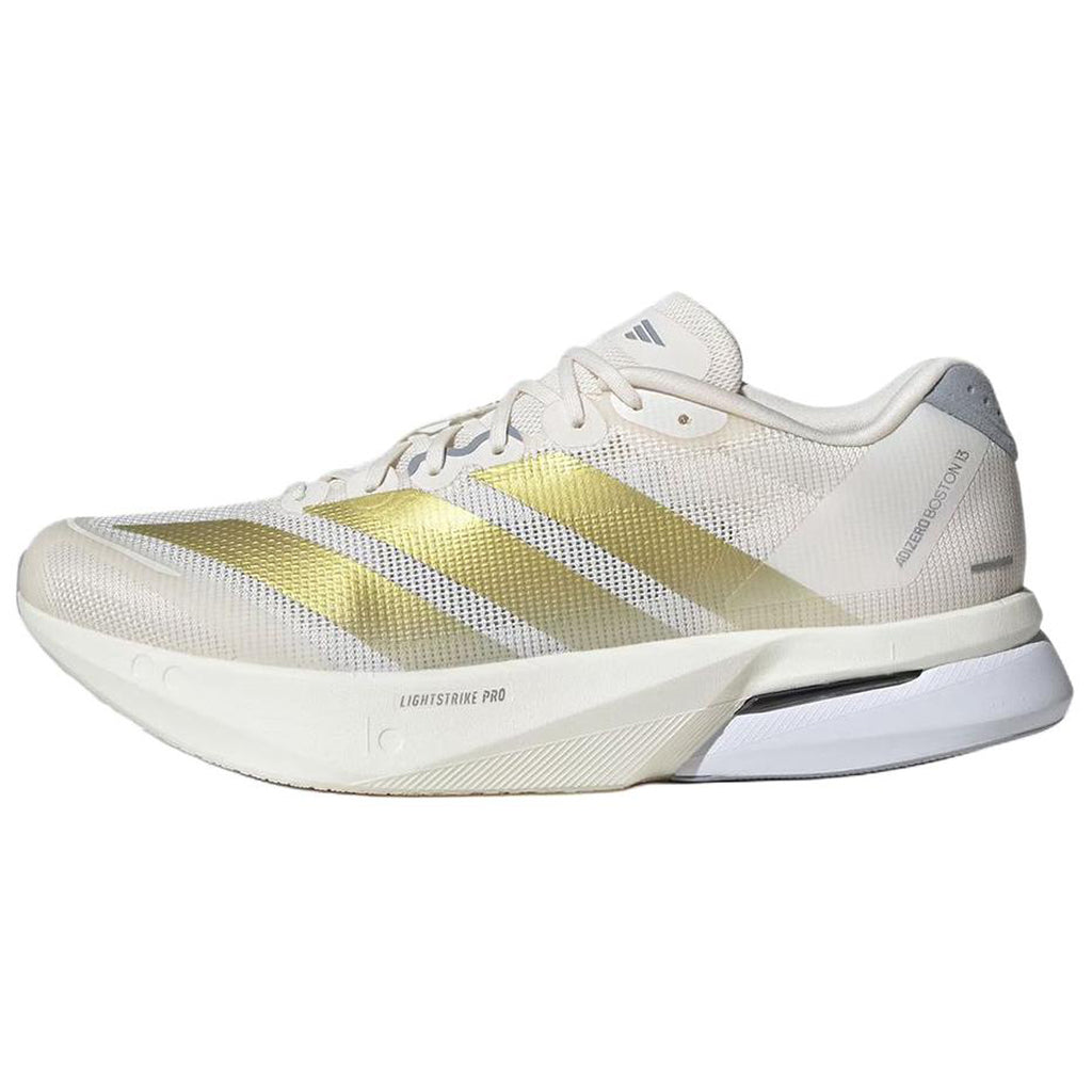 adidas Adizero Boston 13 Men's Low-Top Training & Racing Shoes - White/Gold