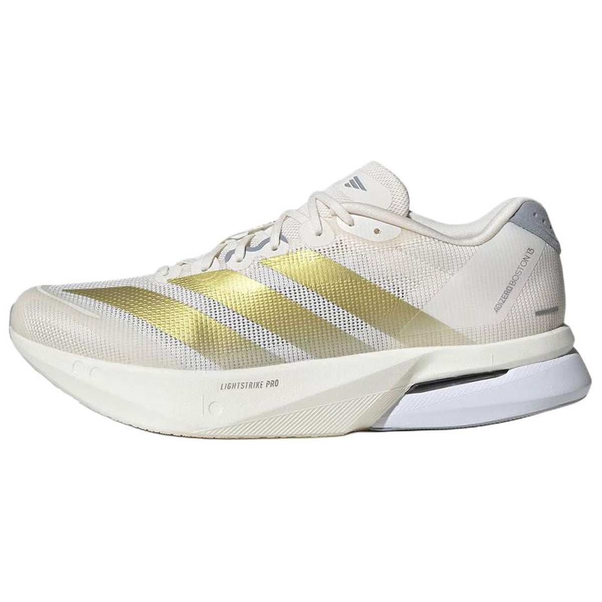 adidas Adizero Boston 13 Men's Low-Top Training & Racing Shoes - White/Gold