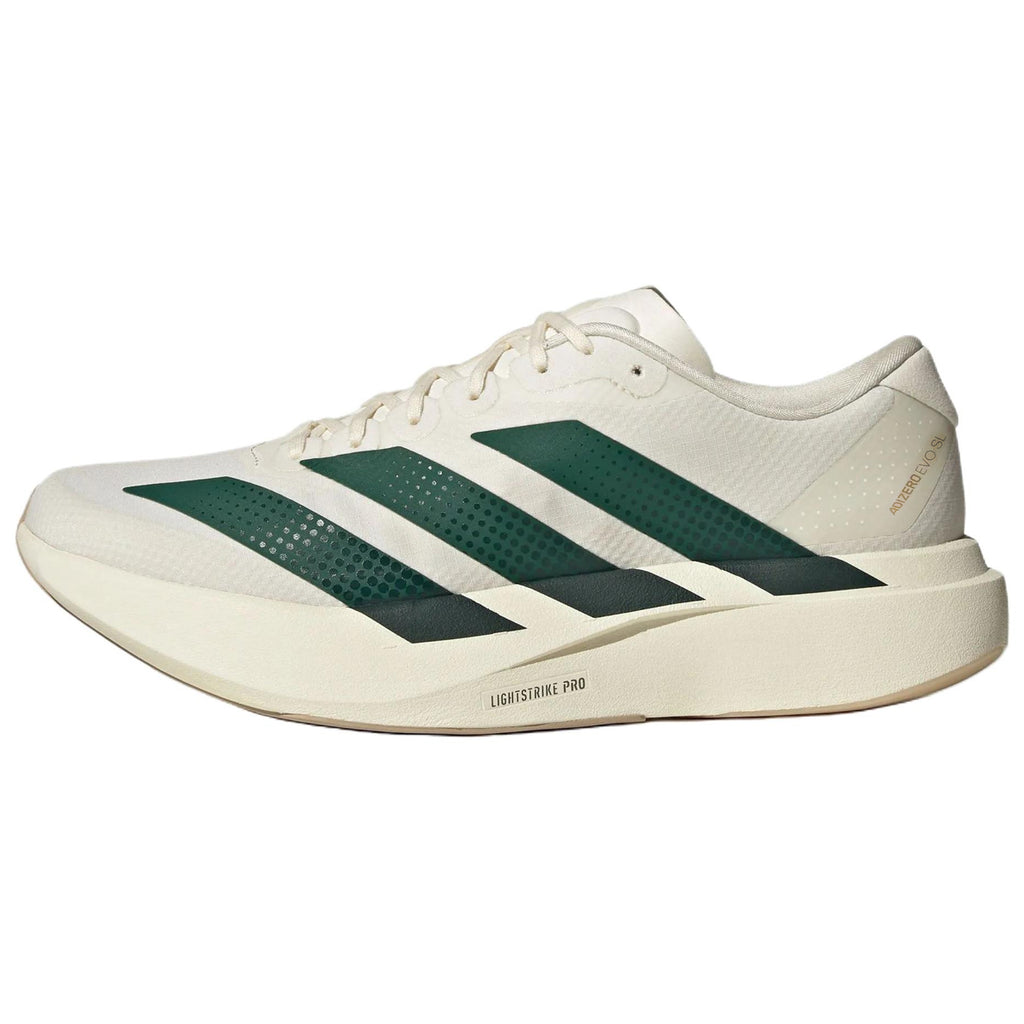 adidas Adizero Evo SL WOVEN Men's Low-Top Running Shoes - White/Green