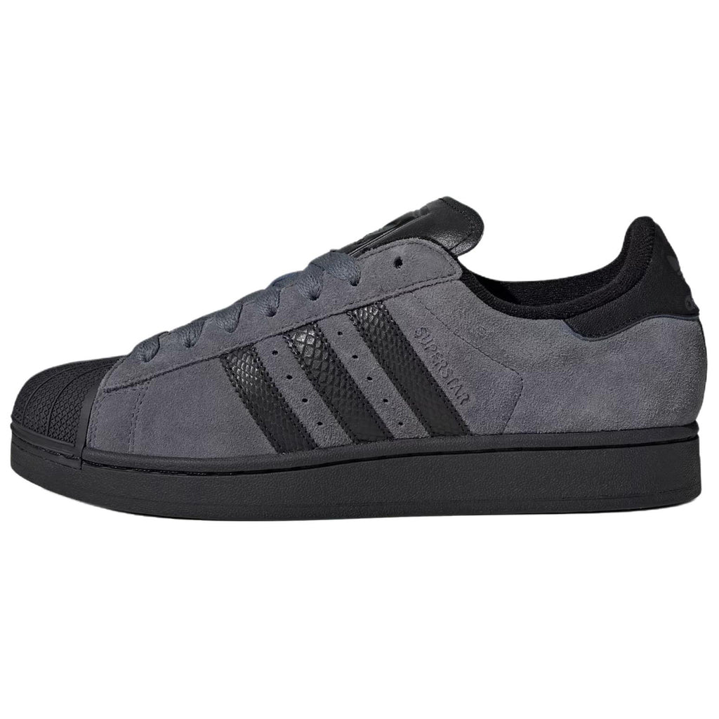 adidas Originals Superstar 2 Unisex Low-Profile Sneakers - Grey/Black