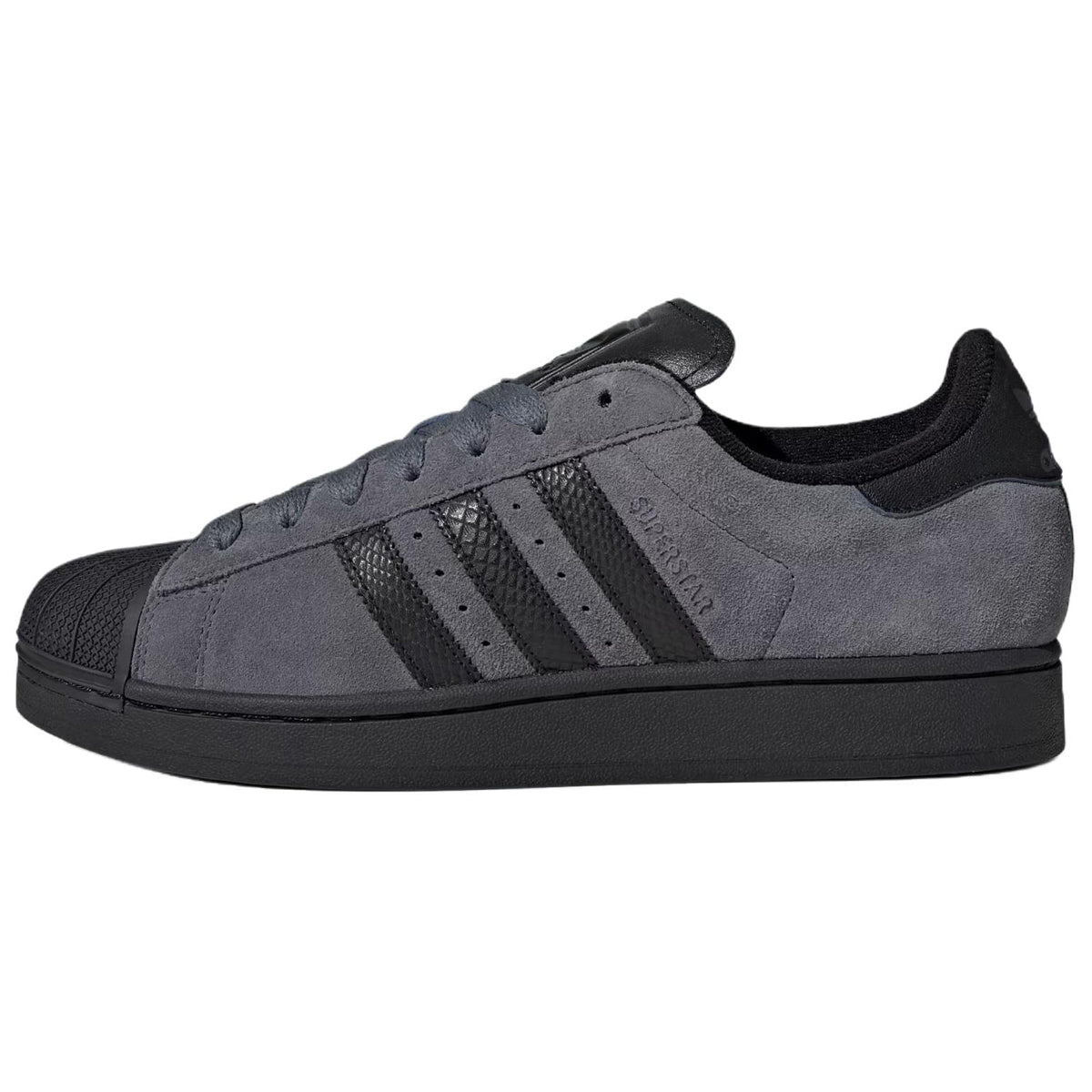 adidas Originals Superstar 2 Unisex Low-Profile Sneakers - Grey/Black