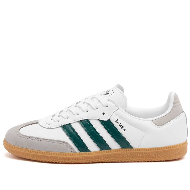 adidas Originals Samba OG Women's White Green Sneakers