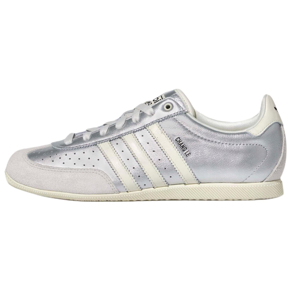 adidas Originals Japan Unisex Silver Retro Breathable Low-Top Sneakers