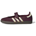 adidas Originals Samba Jane Women's Flat Mary Jane Shoes - Burgundy