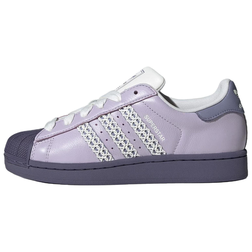 adidas Originals Superstar 2 Women's Purple Comfortable Low-Top Sneakers