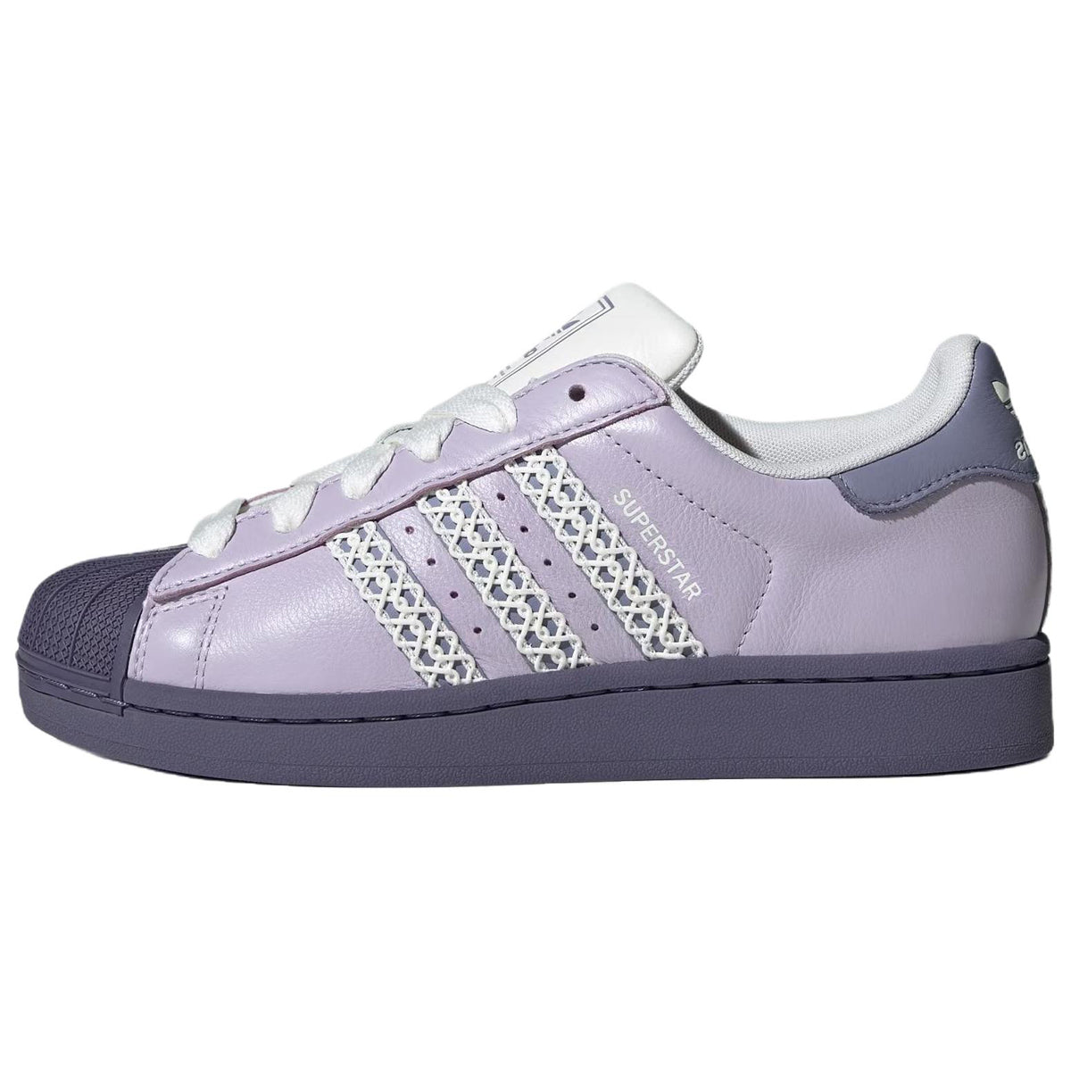adidas Originals Superstar 2 Women's Purple Comfortable Low-Top Sneakers