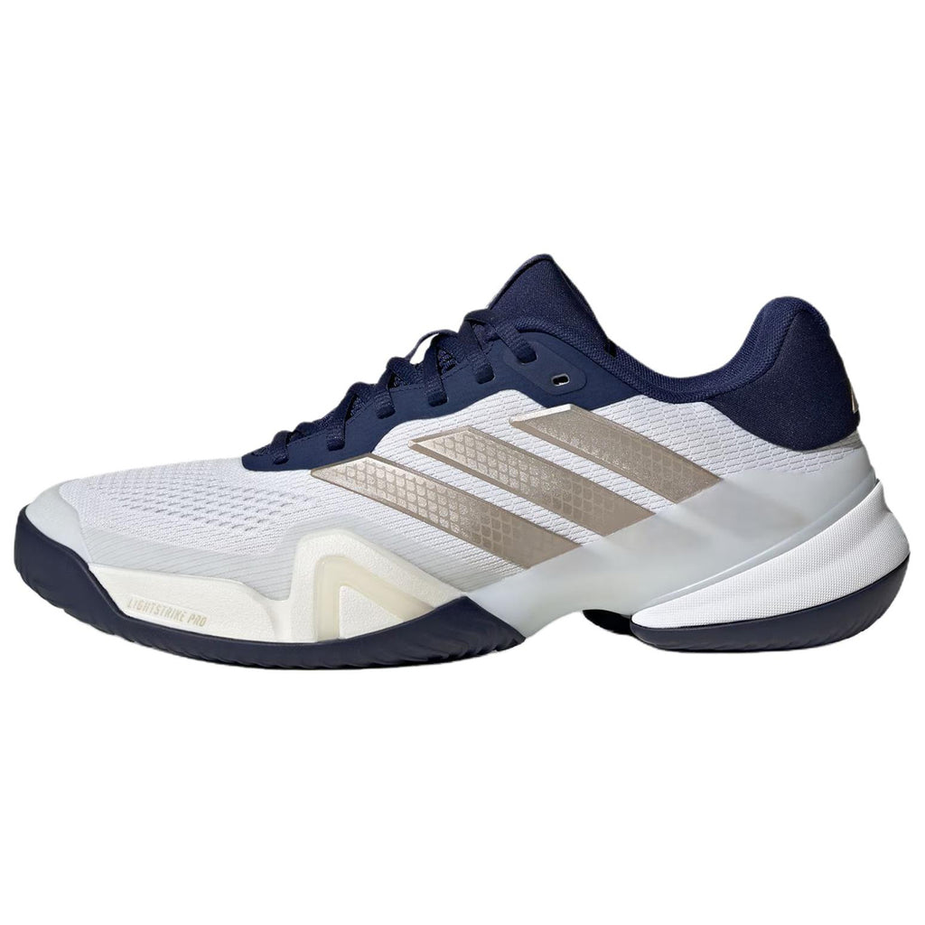 adidas BARRICADE 14 Men's Low-Top Tennis Shoes - White/Blue