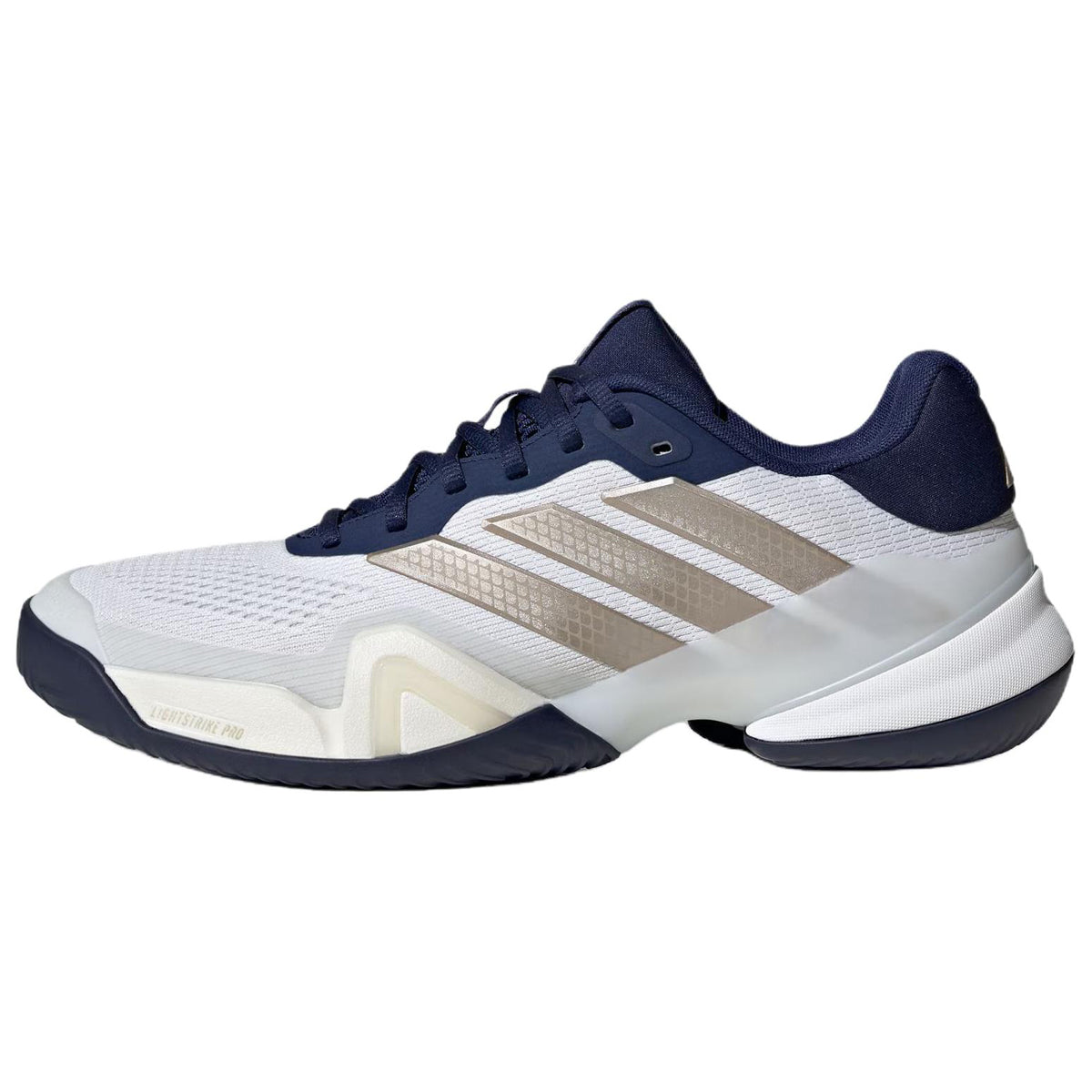 adidas BARRICADE 14 Men's Low-Top Tennis Shoes - White/Blue