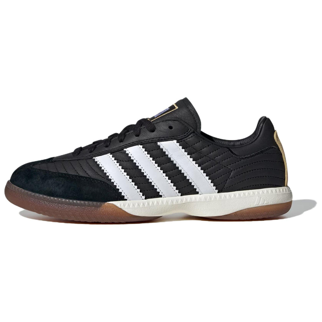 adidas Originals × NTS RADIO SAMBA MN Unisex Leather Low-Top Sneakers - Black/White