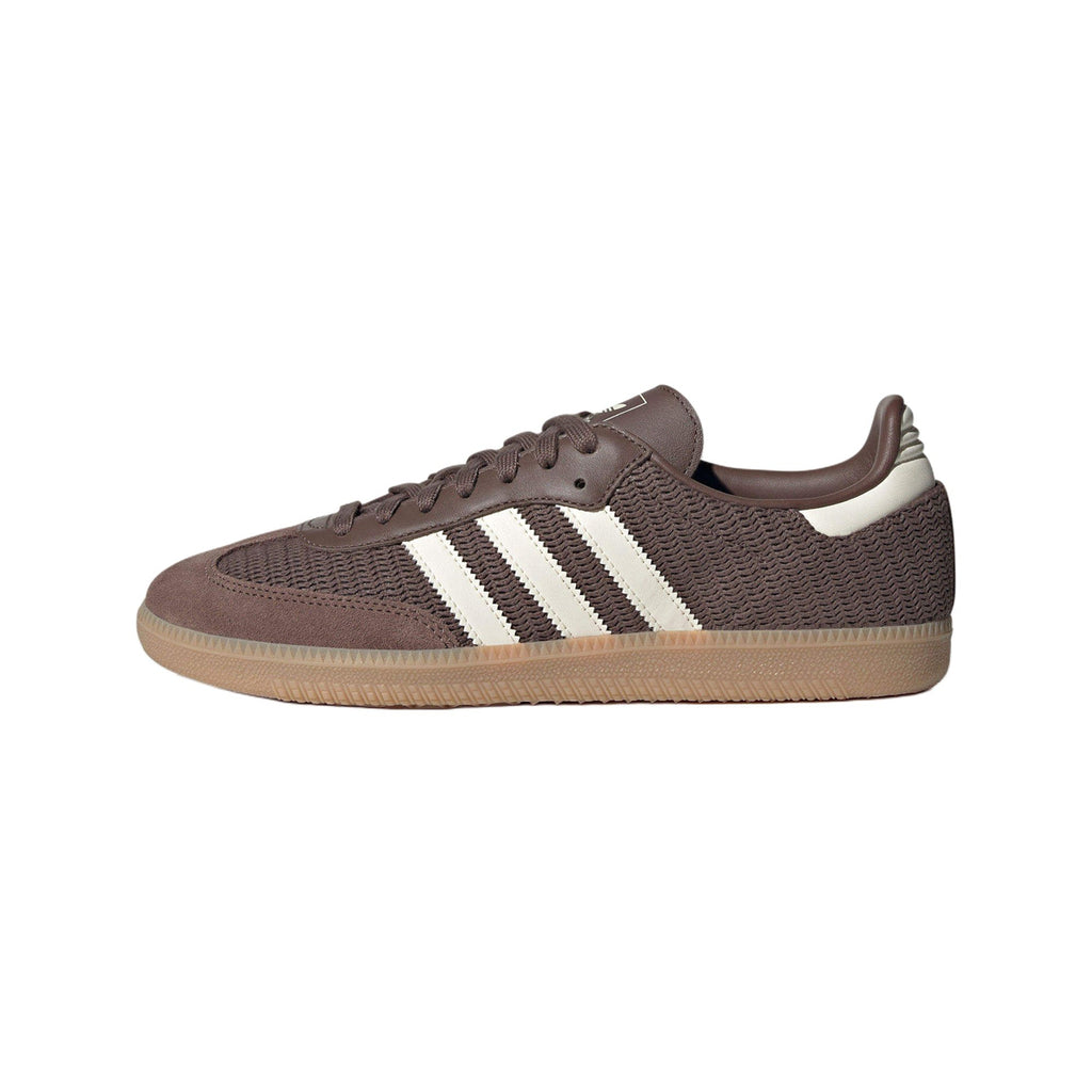 adidas Originals Samba OG Unisex Brown Thin-Sole Low-Top Sneakers