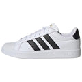 adidas STREETTALK Unisex White Synthetic Leather Round-Toe Sneakers