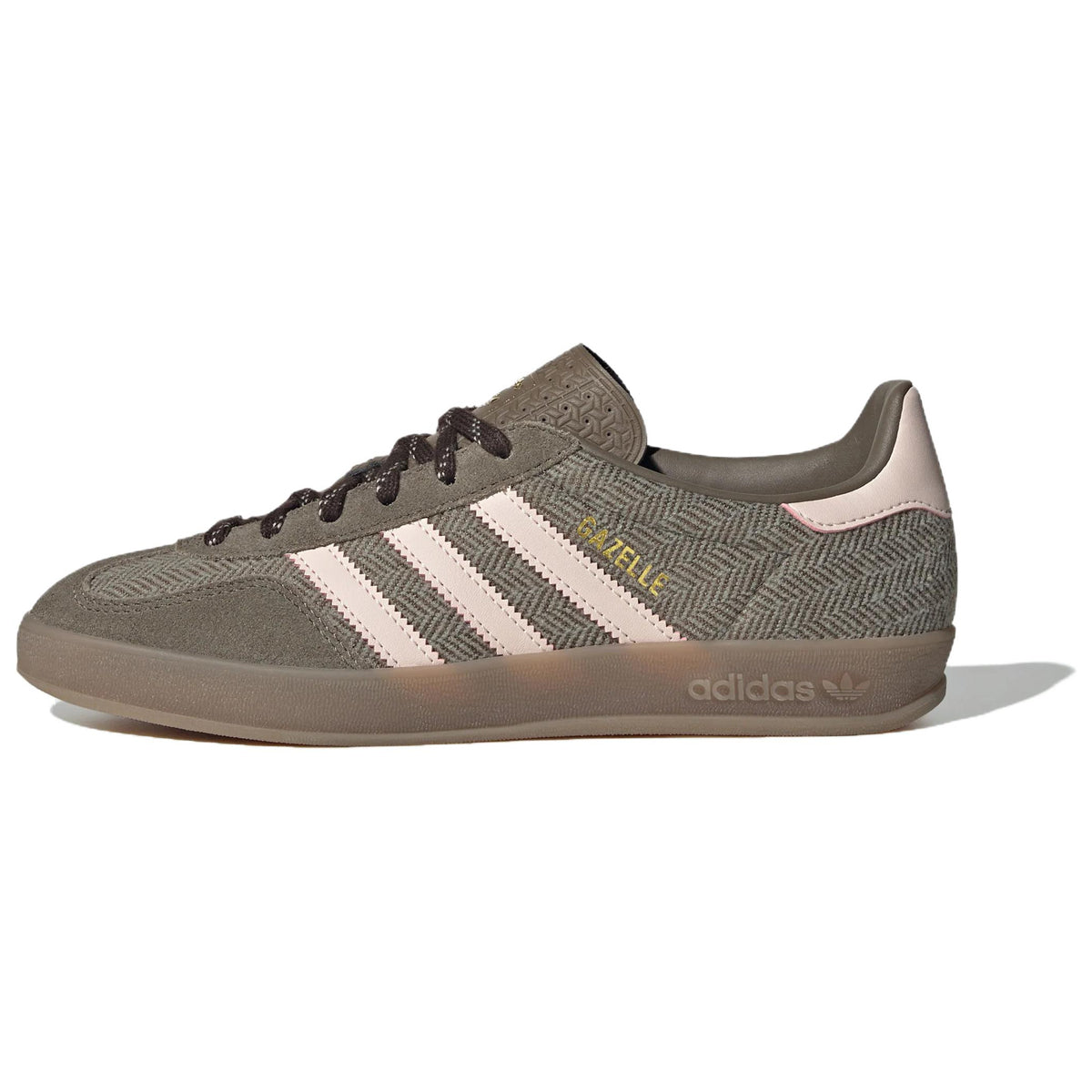 adidas Originals Gazelle Indoor Unisex Grey Brown Sneakers