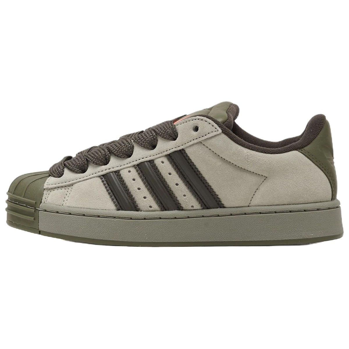 adidas Originals Superstar ST Unisex Light Grey Green Comfortable Sneakers