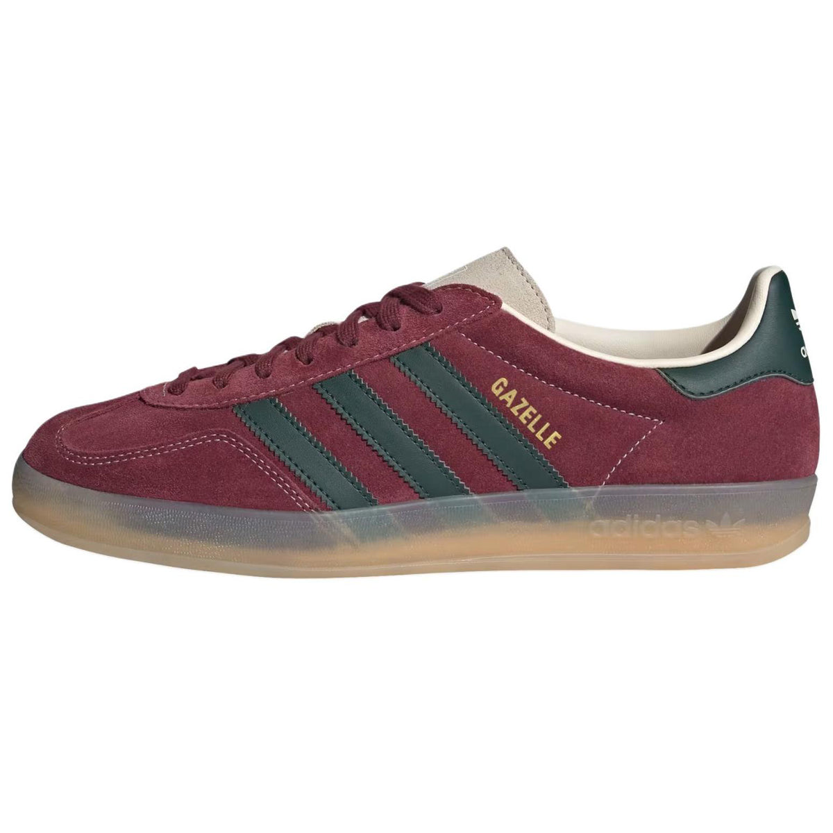 adidas Originals Gazelle Indoor Unisex Red Green Thin-Sole Sneakers