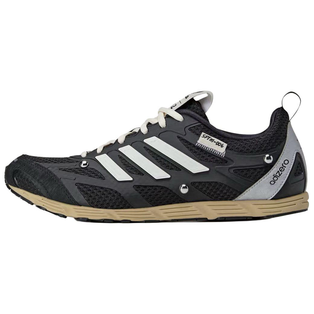 SONG FOR THE MUTE × adidas Originals Adizero PR SFTM-006 Unisex Running Shoes - Black/Beige