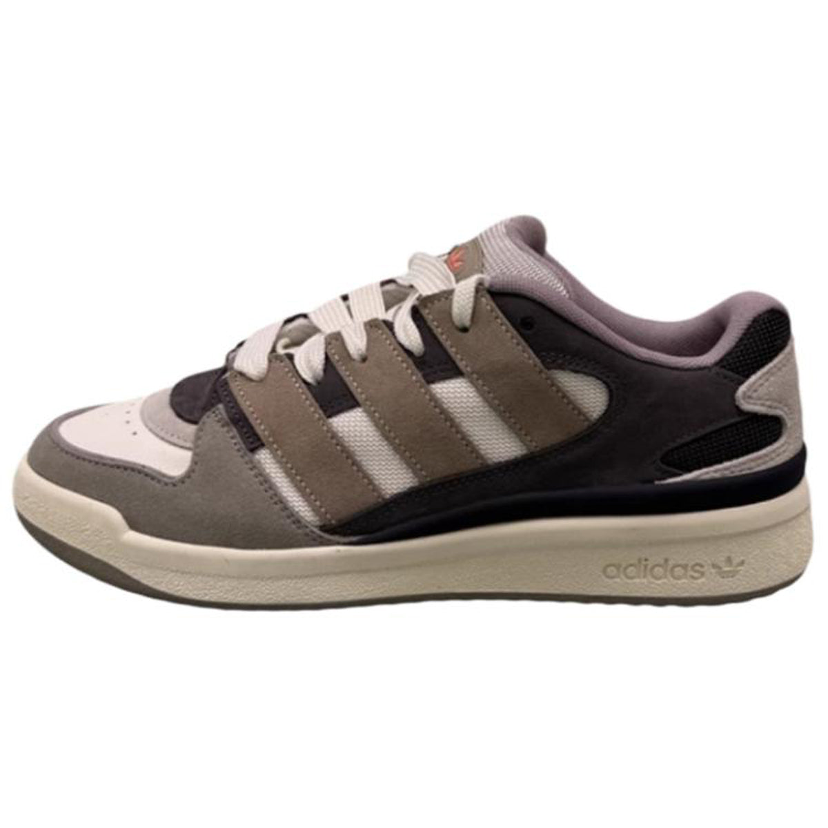 adidas Originals FORUM 2000 Unisex Leather Low-Top Sneakers - Brown