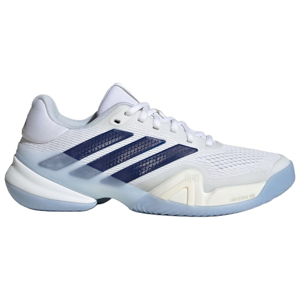 adidas BARRICADE 14 Women's Low-Top Tennis Shoes - White/Blue