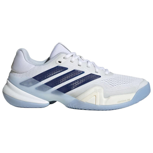 adidas BARRICADE 14 Women's Low-Top Tennis Shoes - White/Blue