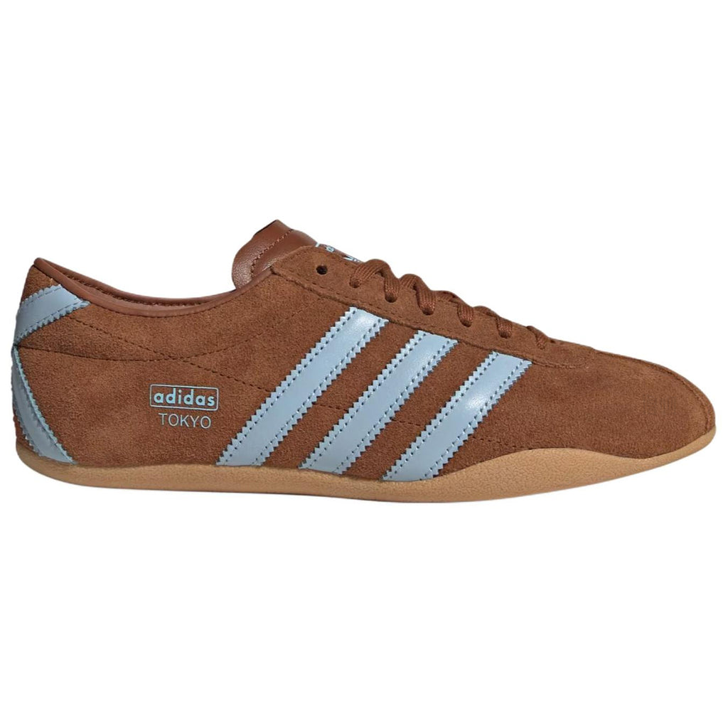 adidas Originals Tokyo Unisex Low-Top Lifestyle Sneakers - Brown/Blue