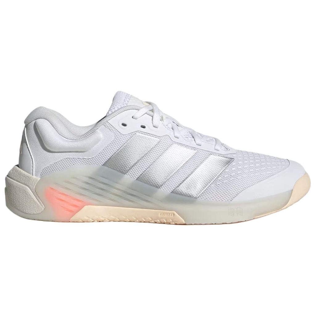 adidas DROPSET 4 Women's Training Shoes - White/Silver