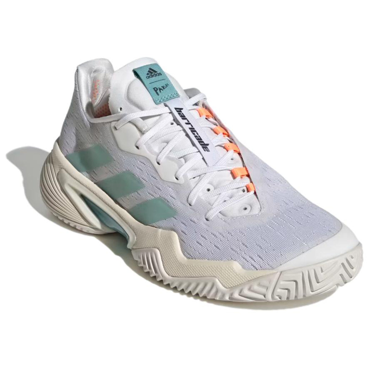 adidas Barricade Women's Low-Top Tennis Shoes - Grey/Blue