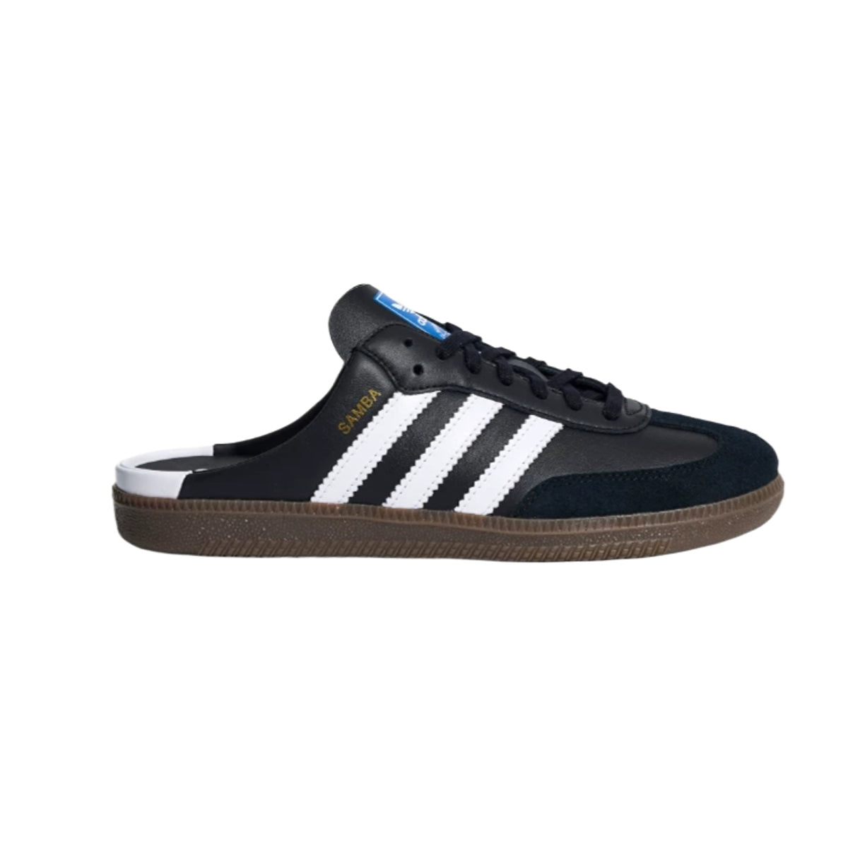 adidas Originals SAMBA OG MULE Women's Color-Block Round-Toe Mules