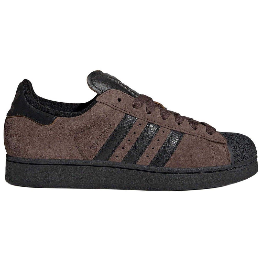 adidas Originals SUPERSTAR Unisex Suede Low-Profile Sneakers - Brown