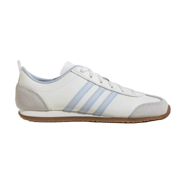 adidas VS JOG 2.0 Unisex White Blue Low-Top Sneakers