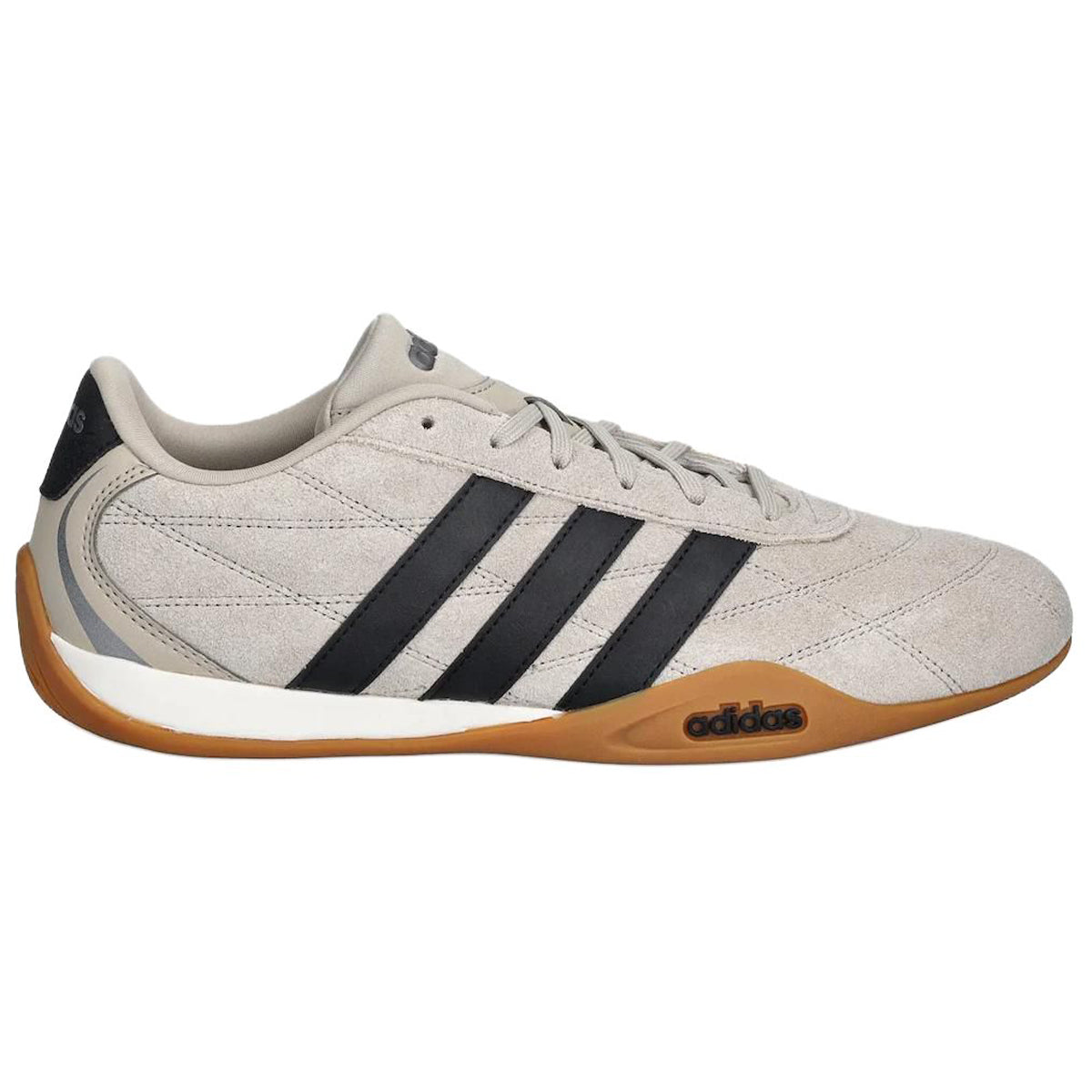 adidas Adipista Men's Suede Low-Top Lifestyle Shoes - Grey