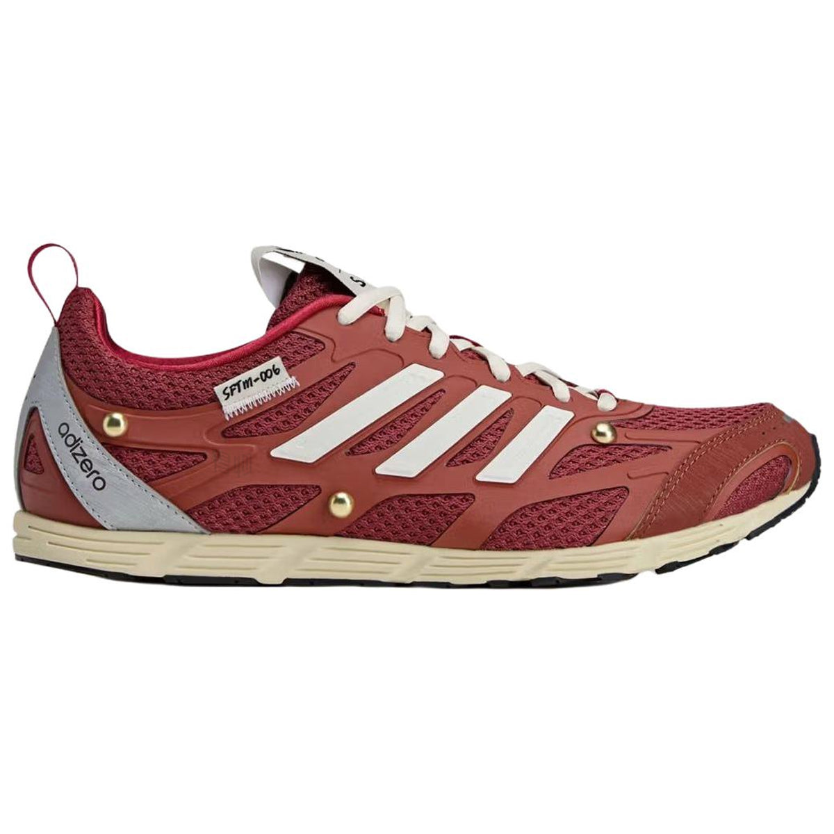 adidas Originals × SONG FOR Adizero PR SFTM-006 Unisex Textile Running Shoes - Red/Beige