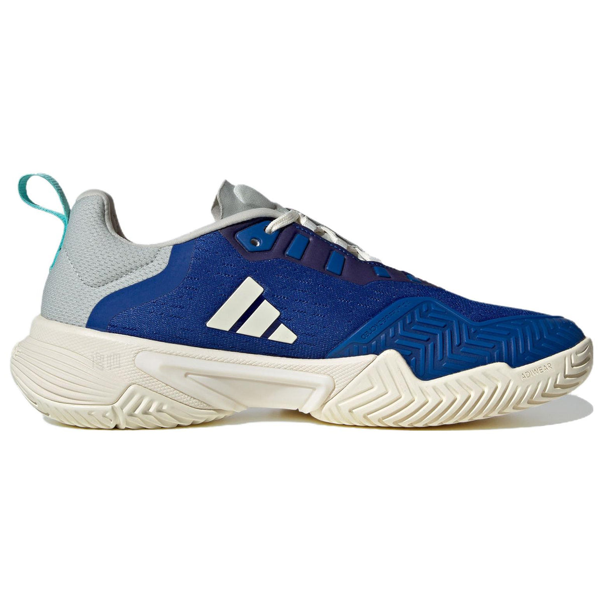 adidas Barricade Tennis Women's Low-Top Tennis Shoes - Blue/White