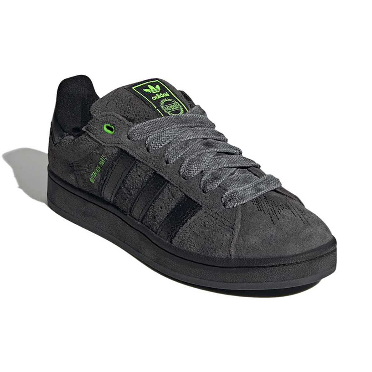 adidas Originals × YOUTH OF PARIS CAMPUS 00s Men's Low-Top Sneakers - Black/Green