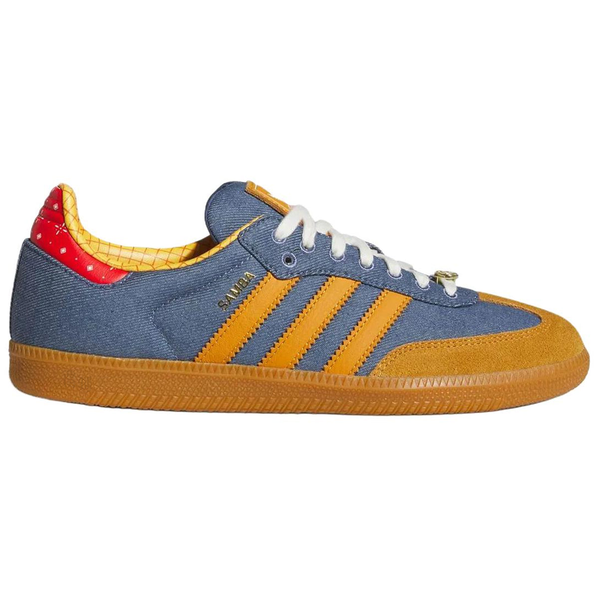 adidas Originals × Toy Story Samba OG Unisex T-Toe Sneakers - Blue/Yellow