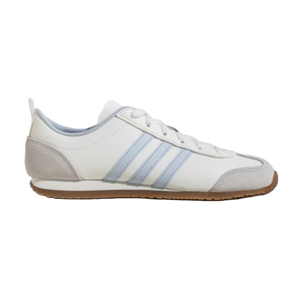 adidas VS JOG 2.0 Unisex White Blue Low-Top Sneakers