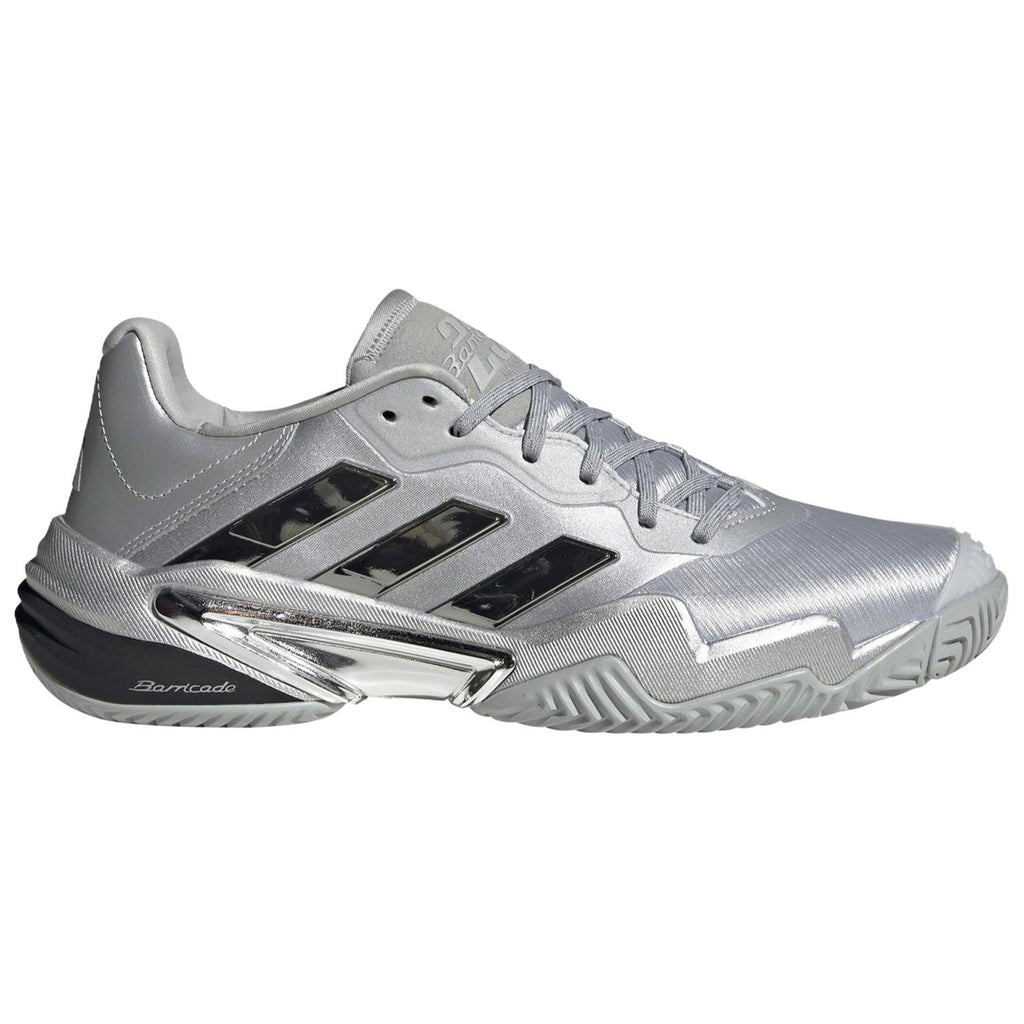 adidas Barricade 13 Textile M SE Men's Low-Top Tennis Shoes - Silver Grey