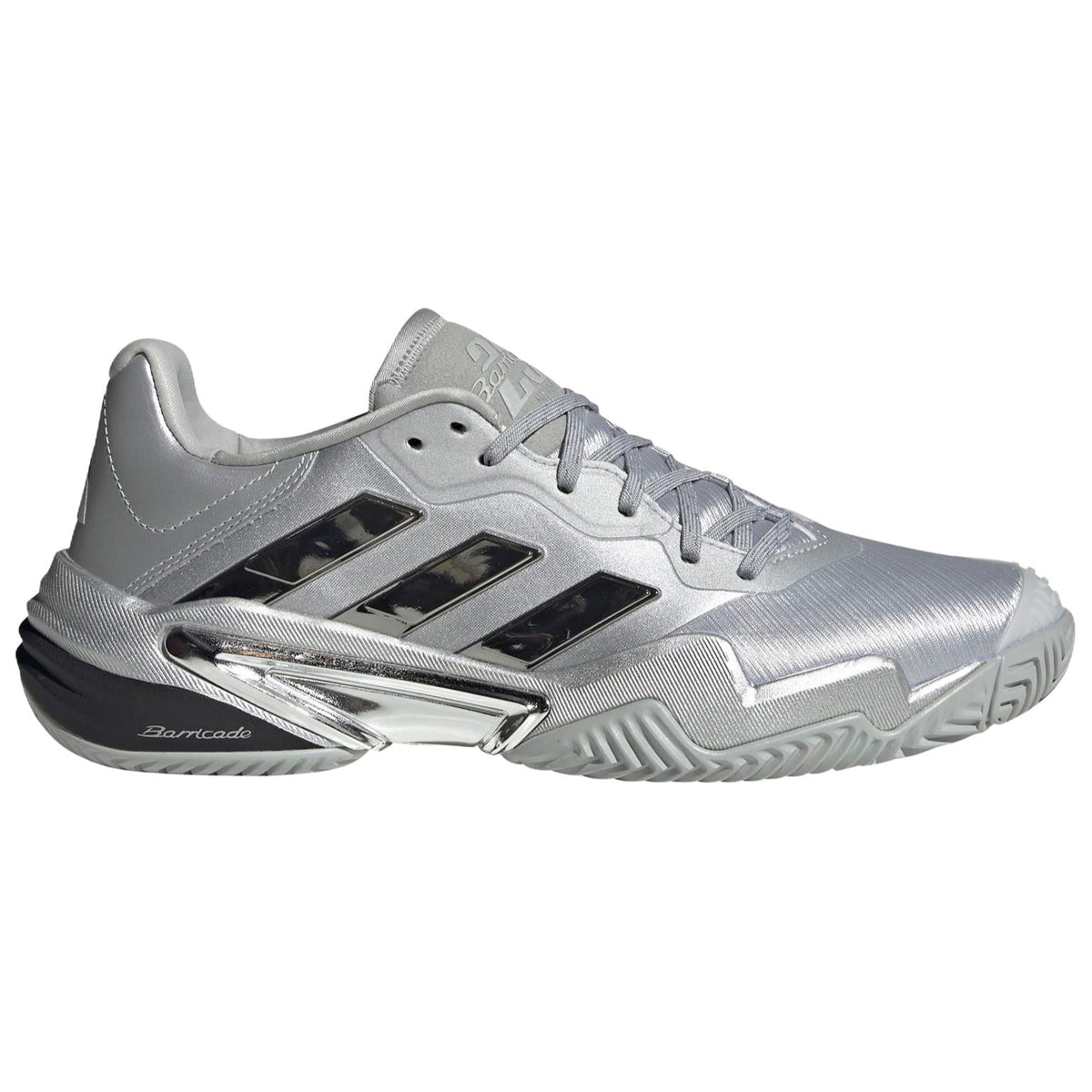 adidas Barricade 13 Textile M SE Men's Low-Top Tennis Shoes - Silver Grey