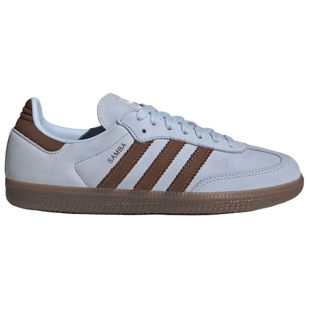 adidas Originals Samba OG Women’s Sky Blue Leather Sneakers