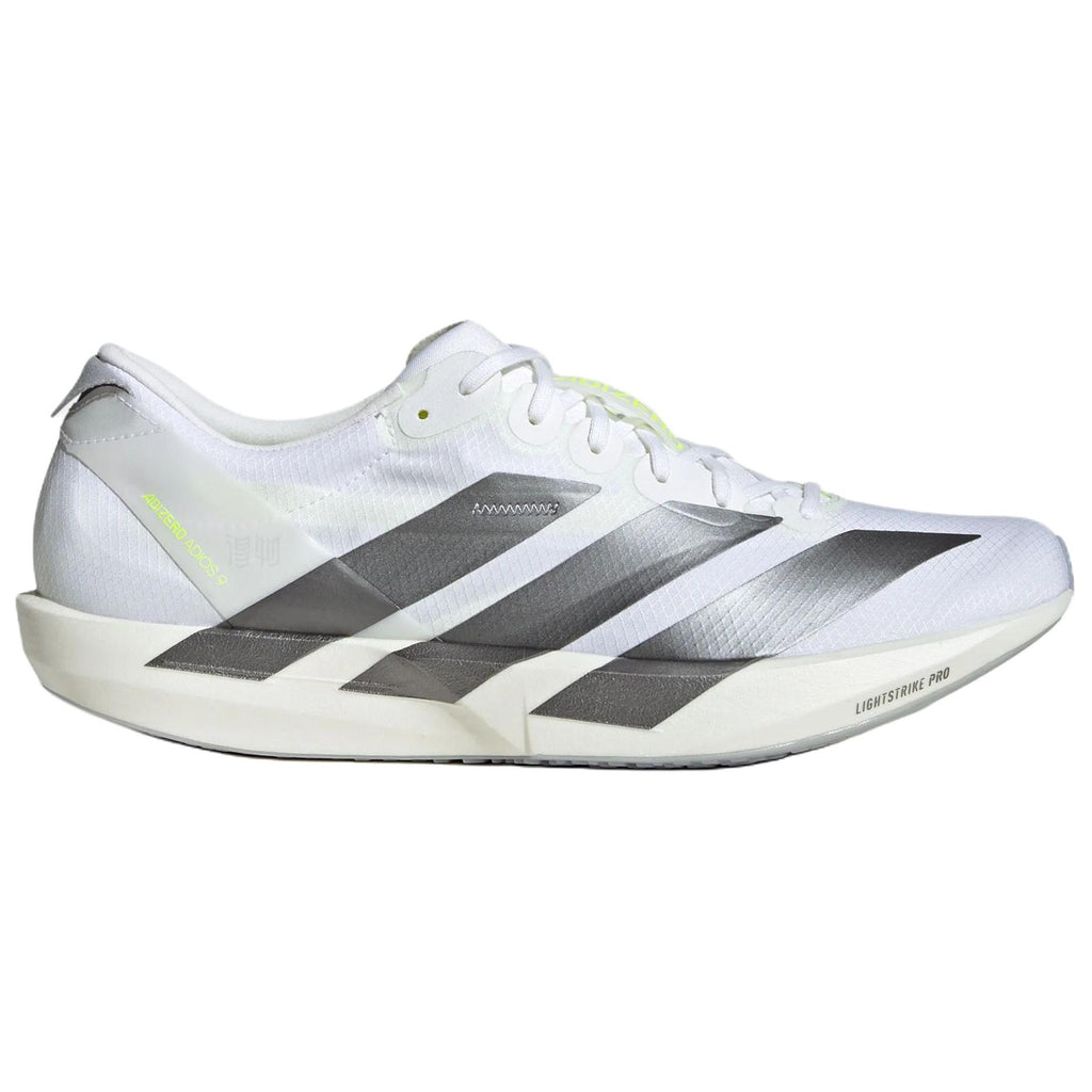 adidas Adizero Adios 9 Lightstrike Pro Men's Low-Profile Racing Shoes - White