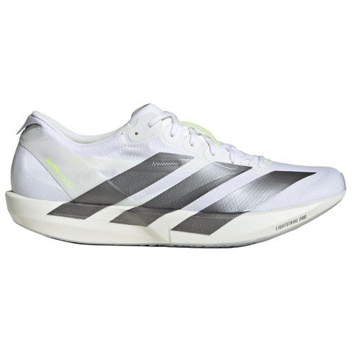 adidas Adizero Adios 9 Lightstrike Pro Men's Low-Profile Racing Shoes - White