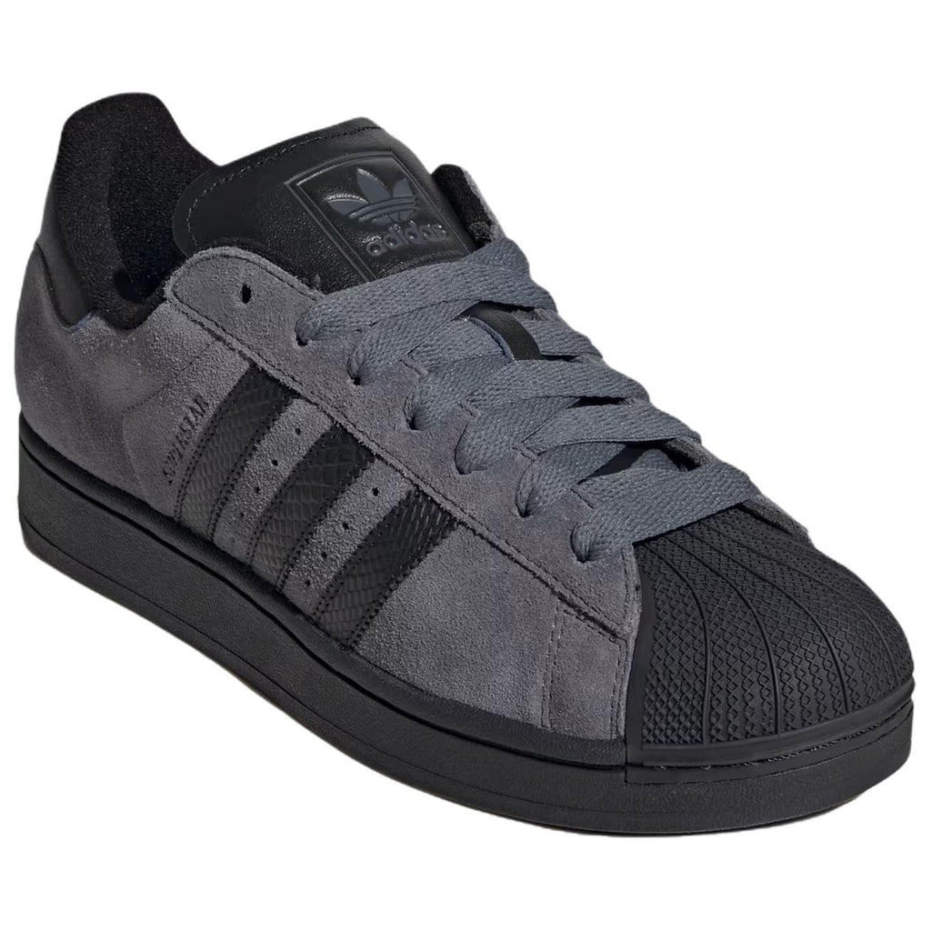 adidas Originals Superstar 2 Unisex Low-Profile Sneakers - Grey/Black