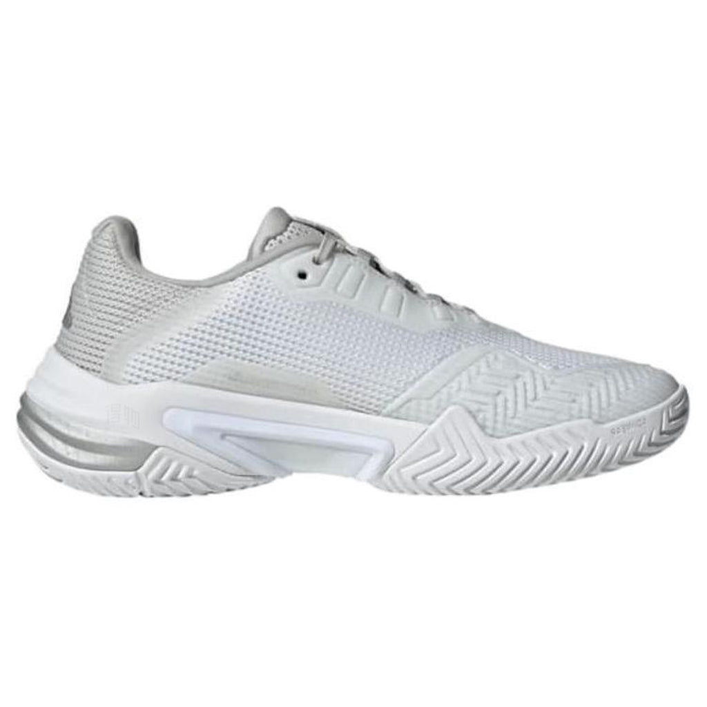 adidas Barricade Women's Low-Top Tennis Shoes - White/Grey